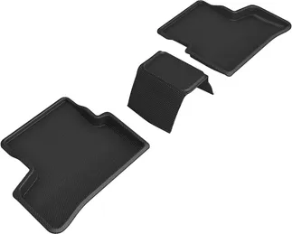 3D MAXpider Kagu Floor Mat For 21-24 Mercedes GLA 250 - Black R2